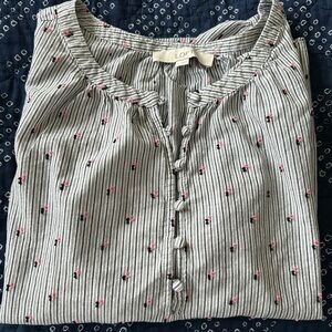 LOFT summer top